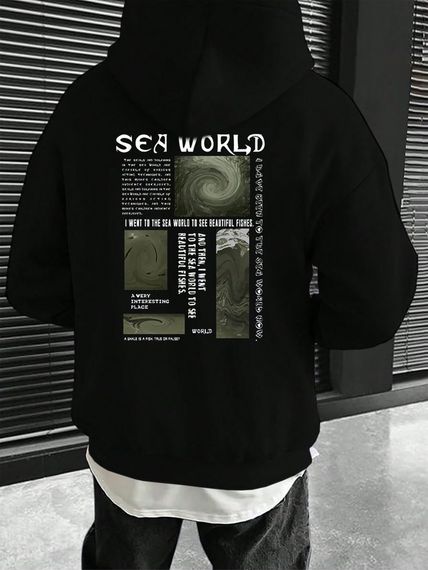 Худі з ДТФ на Флісі (оверсайз)