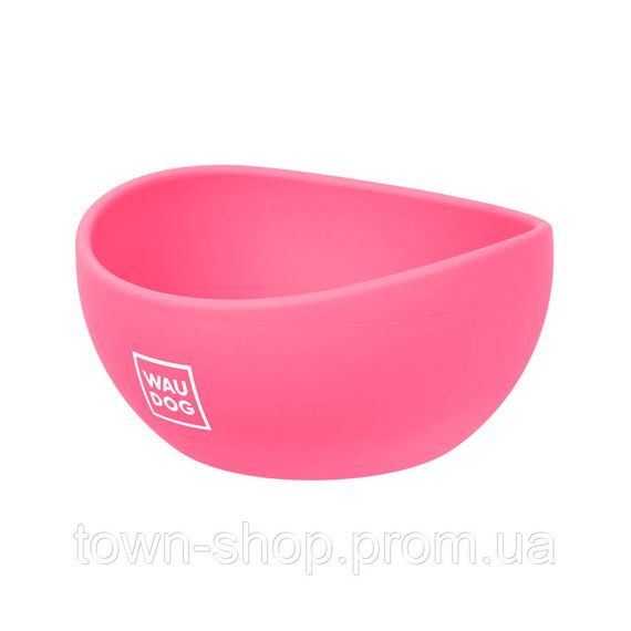 Миска WAUDOG Silicone, 250 мл розовый | Зображення 2