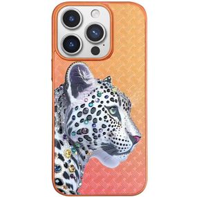 Чехол TPU+PC Crystal Hunt with MagSafe для Apple iPhone 16 Pro Max (6.9") Orange