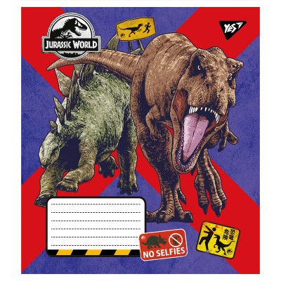 Тетрадь Yes А5 Jurassic world 18 листов, линия (766350) | Зображення 4