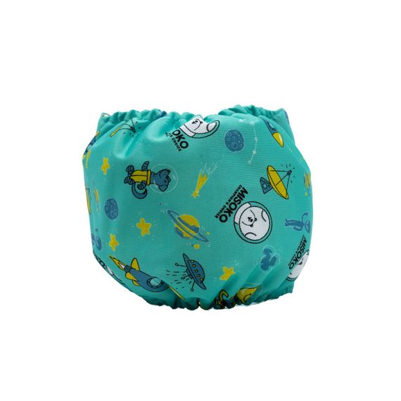 Багаторазовий підгузник для кобелів Misoko&Co, малюнок ракети, розмір L | Зображення 2