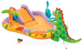 Надувной игровой центр Intex 56139 "Динопарк"
