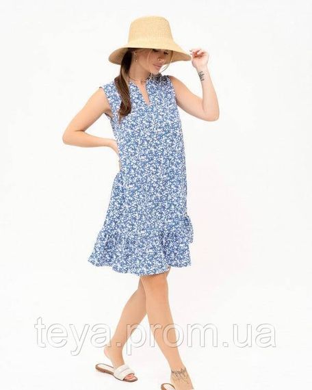 Плаття для жінок колір блакитний розмір L FI_007648 | Зображення 1