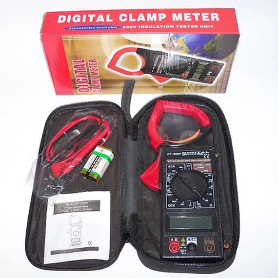 Мультиметр-кліщі цифрові вимірювальні SQ-317 цифрові DT-266F