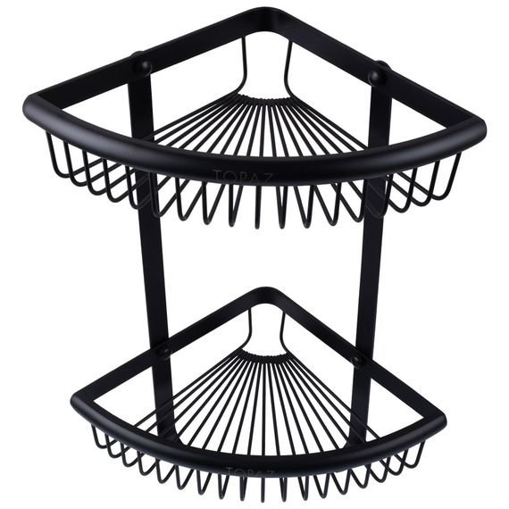 Поличка кутова подвійна TOPAZ TKB-4115-2-BL | Зображення 2