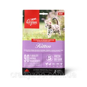 Сухой корм для котят Orijen Kitten с мясом и рыбой 340 г o71884