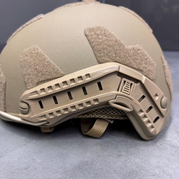 Шолом балістичний FAST ARAMID, NIJ IIIa, Custom, з поліпшеним кріпленням Wendy, розмір XL, колір Койот | Зображення 3