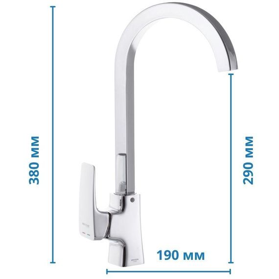 Кухонний змішувач Mixxus Premium Patrick 017 (MI1660) | Зображення 2