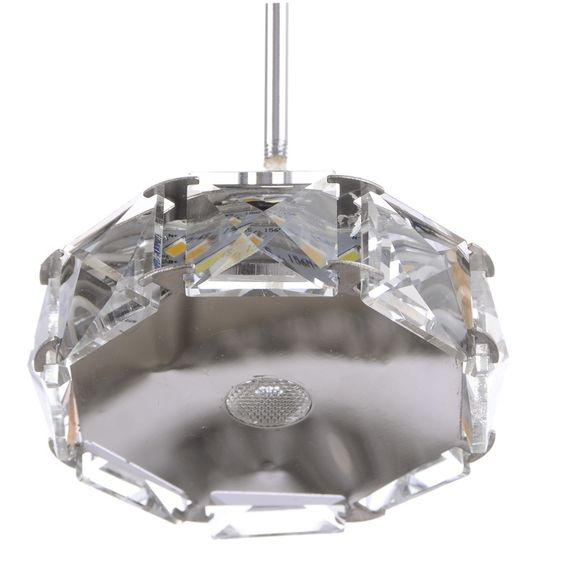 Люстра подвесная светодиодная 9W WW+NW+CW WH CH (BR-974S/3) | Зображення 1