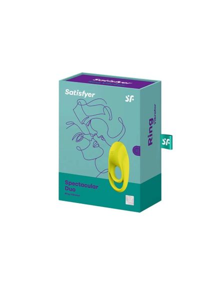 Подвійне ерекційне кільце з вібрацією Satisfyer Spectacular Duo | Зображення 2