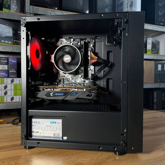 Ігровий ПК ProLogix E102 Tower / AMD Ryzen 5 1500X (4 (8) ядра по 3.5 - 3.7 GHz) / 16 GB DDR4 / 250 GB SSD / AMD Radeon RX 580, 8 GB GDDR5, 256-bit / 500W б/в | Зображення 3
