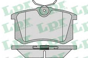Колодка гальм. диск. AUDI, CITROEN, FORD, PEUGEOT, RENAULT, SEAT, SKODA, VW задн. (вир-во LPR) LPR 05P868 на PEUGEOT 307 (3A/C)
