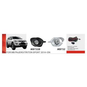 Фари дод. модель Mitsubishi Pajero Sport 2013-16/MB-732B/H11-12V55W/ел.проводка
