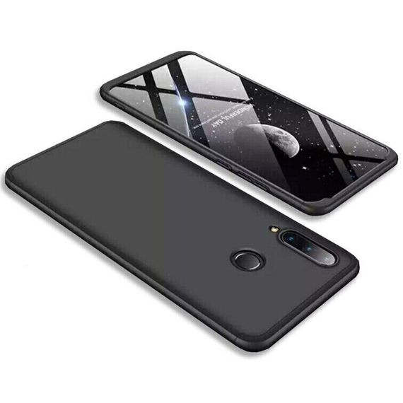 Чохол GKK 360 градусів для Huawei P40 lite E колір Чорний | Зображення 1