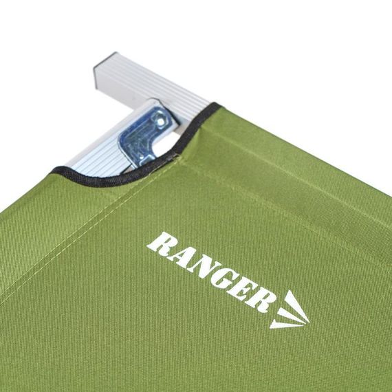 Розкладачка алюмінієва до 120кг ліжко похідне туристичне Ranger Military alum RA 5504 | Зображення 6