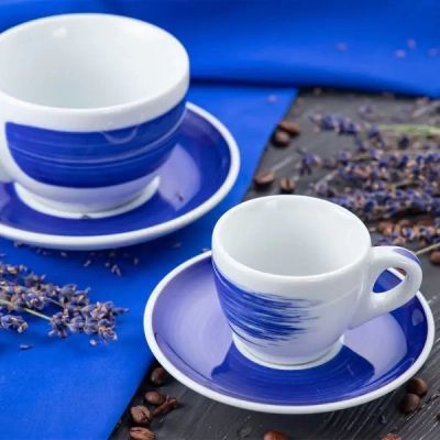 Чашка Ancap cappuccino large 260 мл, серія Verona Millecolori Blue (35127) | Зображення 2