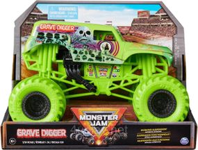 Оригінал Monster Jam Grave Digger Monster Truck Монстр-трак 1:24 Могильщик Гробокопатель Металевий кузов