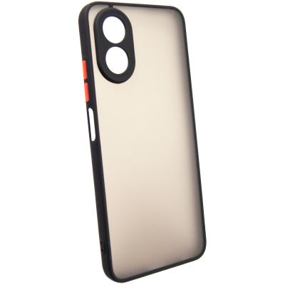 Чехол для мобильного телефона Dengos Matte OPPO A18 (black) (DG-TPU-MATT-135) | Зображення 1