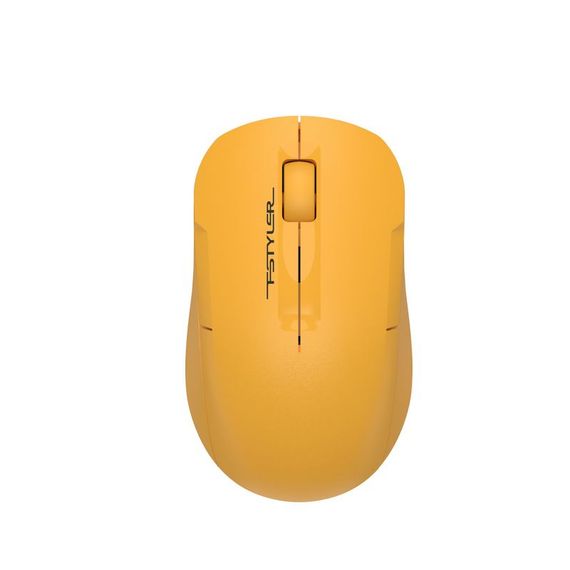 Миша бездротова A4Tech Fstyler FG15CS Air2 (Yellow),  USB, колір жовтий