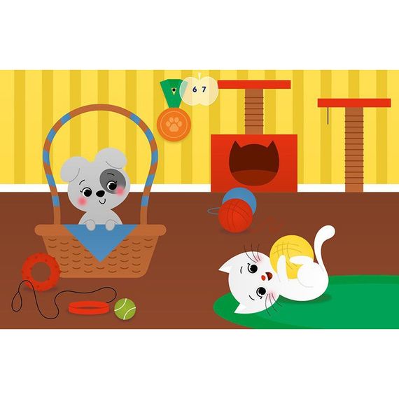 Набор для творчества "Аппликации наклейками Ферма" 1655009, 30 наклеек | Зображення 1