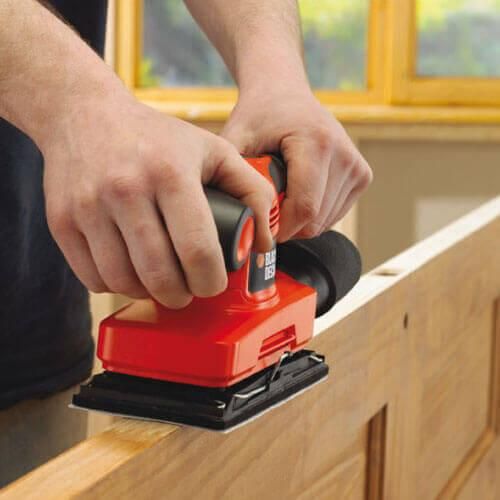 Шлифмашина вибрационная сетевая BLACK+DECKER KA320EKA | Зображення 5