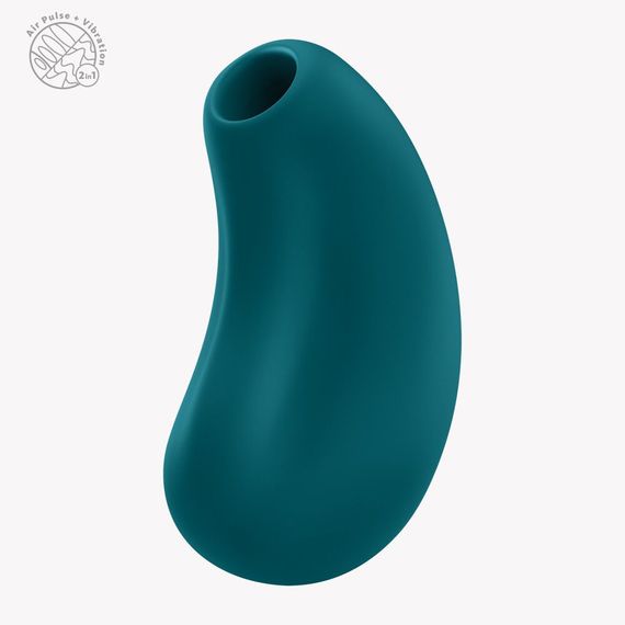 Вакуумний стимулятор Fun Factory Cherie Bottle Green, 12 режимів вібрації, 11 рівнів вакууму | Зображення 3
