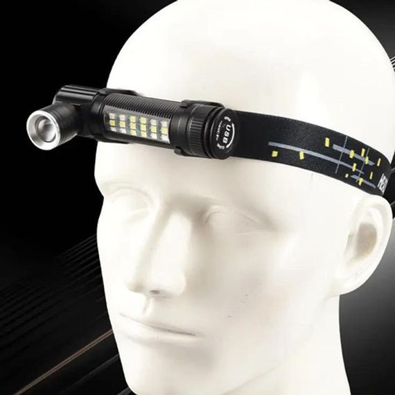 Фонарь SY-2209-Р50+18SMD(RGB) EJ-90