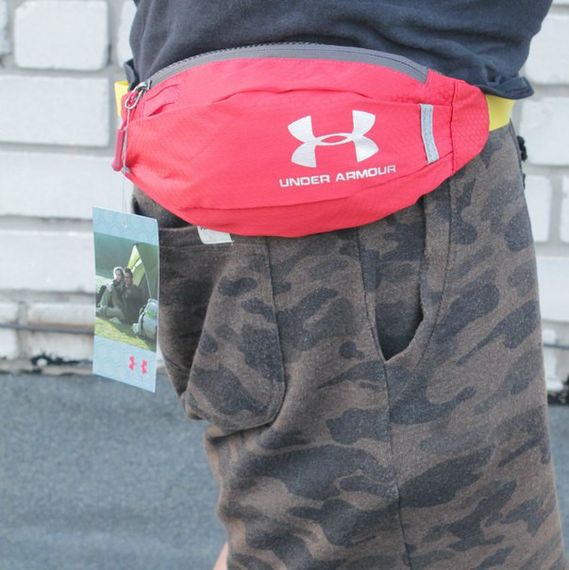 Поясная сумка Under Armour (красная) сумка на пояс | Зображення 2