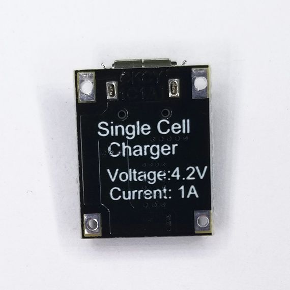 Контроллер заряда Li-Ion АКБ на TC4056 microUSB mini | Зображення 1