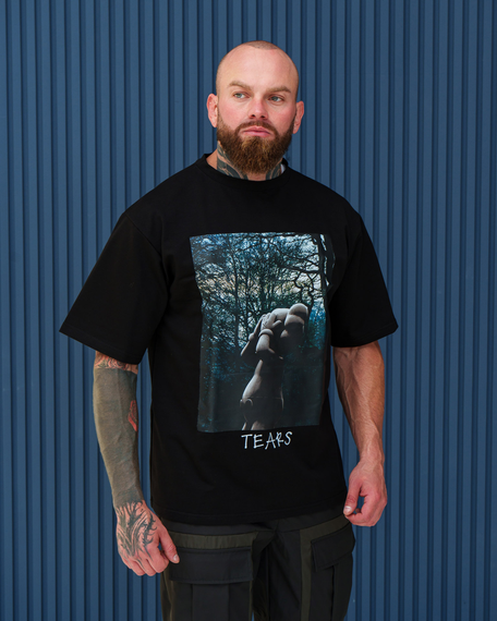 Футболка Тирс чёрный S | Зображення 3