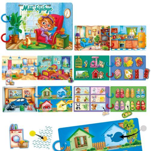 Гра розвиваюча Vladi Toys з липучками. "Бізі бук. Мій дім" | Зображення 2
