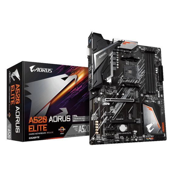 Материнська плата GIGABYTE A520 AORUS ELITE | Зображення 4