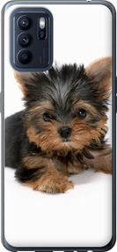 Чехол на Oppo Reno6 Z Щенок йоркширского терьера "931u-2477-17620"