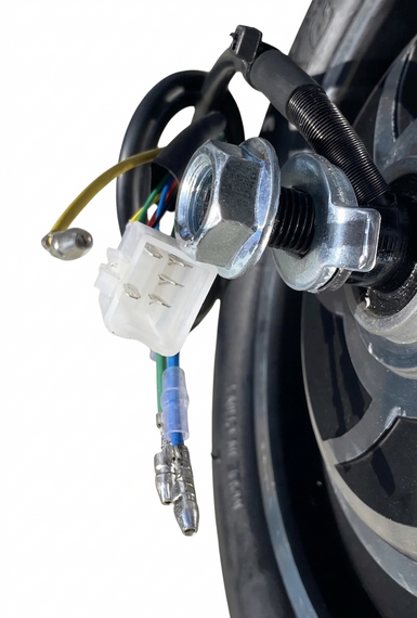 Мотор-колесо 10" для електросамоката Crosser T4 (48V, 600W/1000W) | Посилене безщіткове колесо-мотор Кроссер Т4, код 1250 | Зображення 8