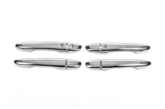 Накладки на ручки (4 шт, нерж) З чіпом, Carmos - Турецька сталь для Mazda 6 2008-2012 рр | Зображення 1