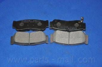 Колодка гальм. диск. HYUNDAI SANTAFE(CM) 05MY(-SEP 2006) (вир-во PARTS-MALL) PARTS-MALL PKA032 на HYUNDAI SATELLITE