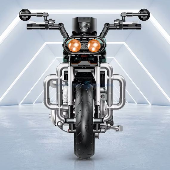 Конструктор LEGO технік мотоцикл Harley-Davidson в масштабі 1:8 628 деталей | Зображення 4