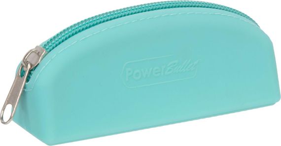 Сумка для хранения секс-игрушек PowerBullet - Silicone Storage Zippered Bag Teal sexstyle