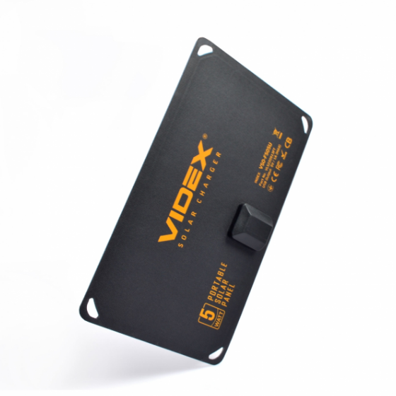 Портативна зарядна сонячна панель 5W Videx VSO-F505U | Зображення 2