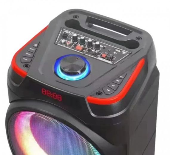 Акустическая система XPRO GZ-X910 10'x2 30W AUX USB TF пульт микрофон(MER-15723_3554) | Зображення 5