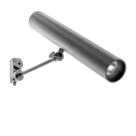 Светильник трековый поворотный LED KW-211/12W NW BK COB | Зображення 4