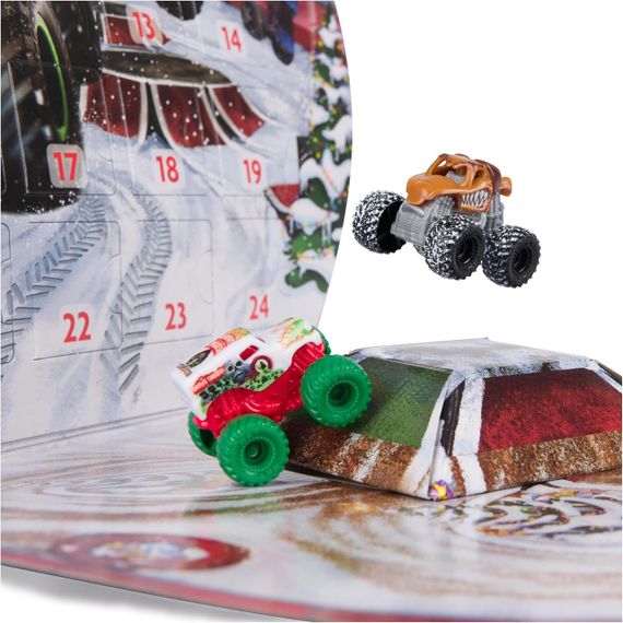 Адвент-календар Монстр джем Оригінал Monster Jam Mini Christmas Advent Calendar | Зображення 4