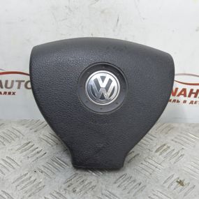 Подушка безпеки Volkswagen Passat B6 Golf V 2003-2010 Подушка в кермо Фольксваген Пассат б6 1K0880201P
