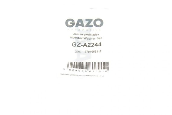 Шайба під форсунку Renault Master III 3.0 dCi 03- 8.3x16x8  к-кт 8шт  GZ-A2244 | Зображення 1