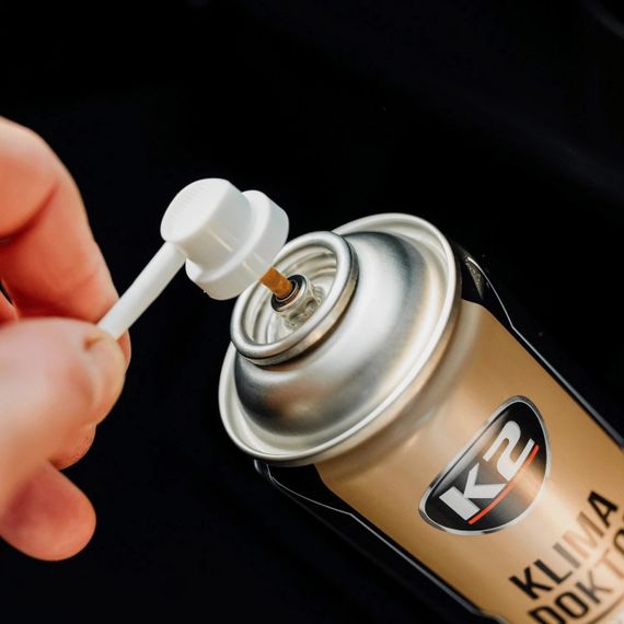 Очиститель для системы кондиционирования K2 Klima Doctor A/C Cleaner аэрозоль 500 мл (W100) | Зображення 5