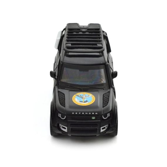 Автомодель серии "Шевроны Героев" Land Rover Defender 110 "ГУР МО" TechnoDrive 250364M | Зображення 4