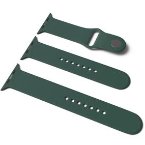 Уцінка Силіконовий ремінець для Apple Watch Sport Band 42 / 44 / 45 / 49 (S/M & M/L) 3 pcs