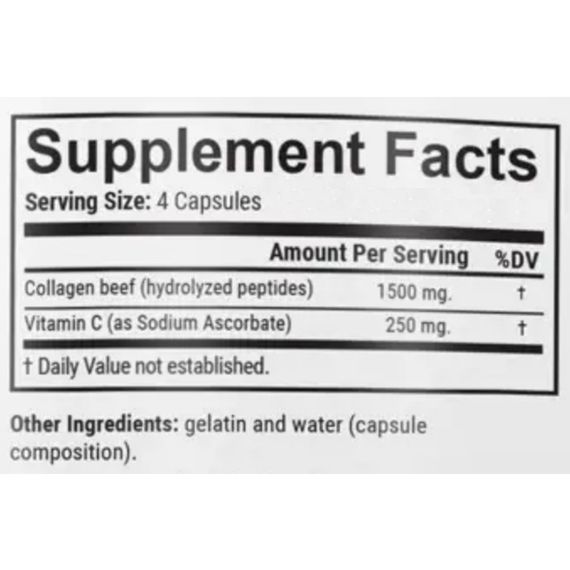 Колаген En`vie Lab Beef Collagen Complex 2 (1&3 TYPE) 1750 mg 120 Caps | Зображення 1