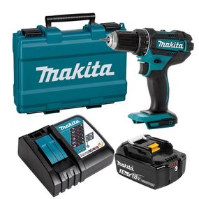 Шуруповерт аккумуляторный Makita DDF482RF (62 Нм, 1.5-13 мм, LXT 18 В)