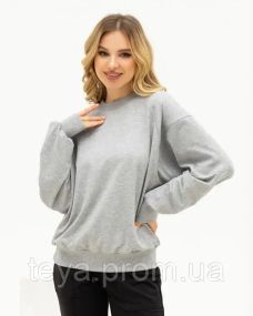 Толстовка колір сірий розмір L FI_006763
